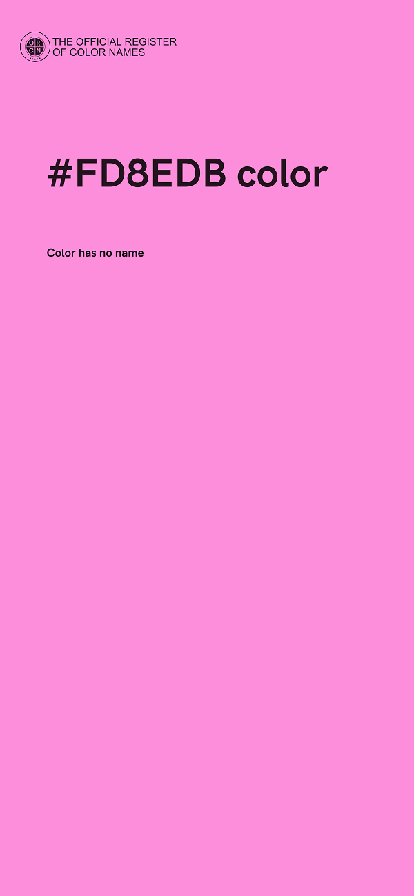 #FD8EDB color image