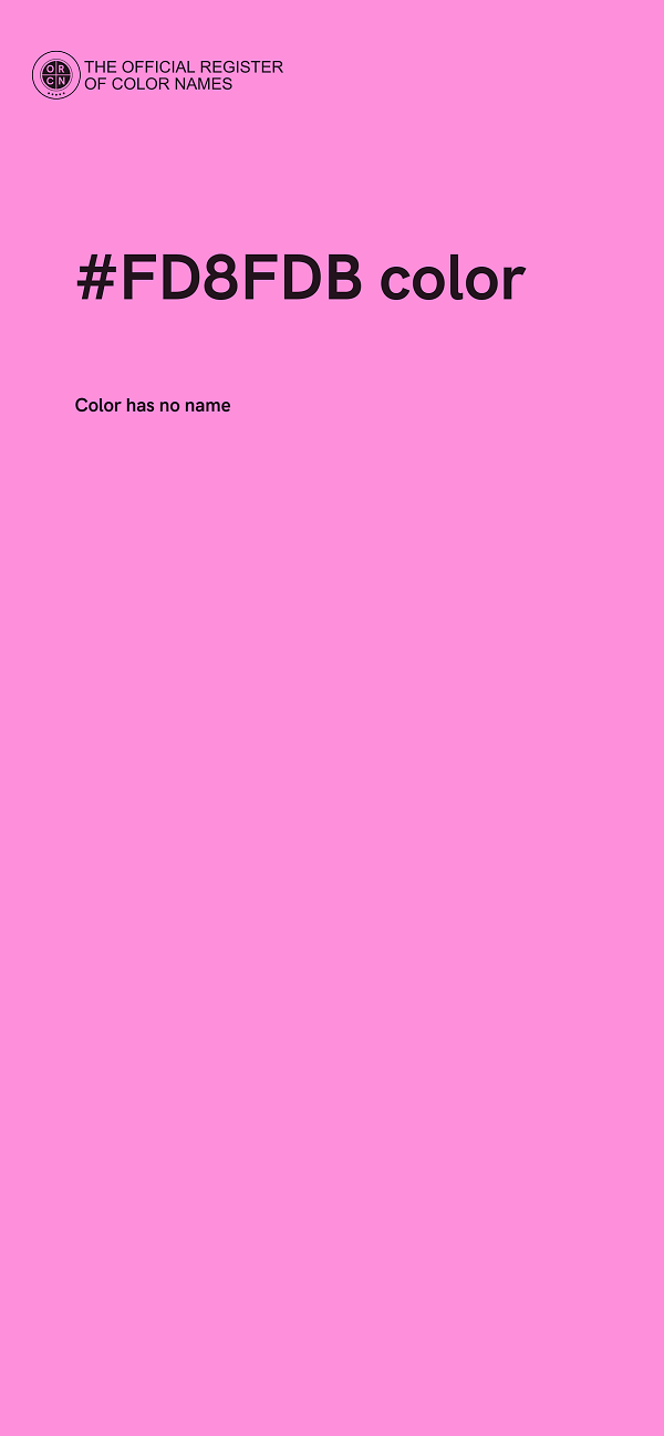 #FD8FDB color image