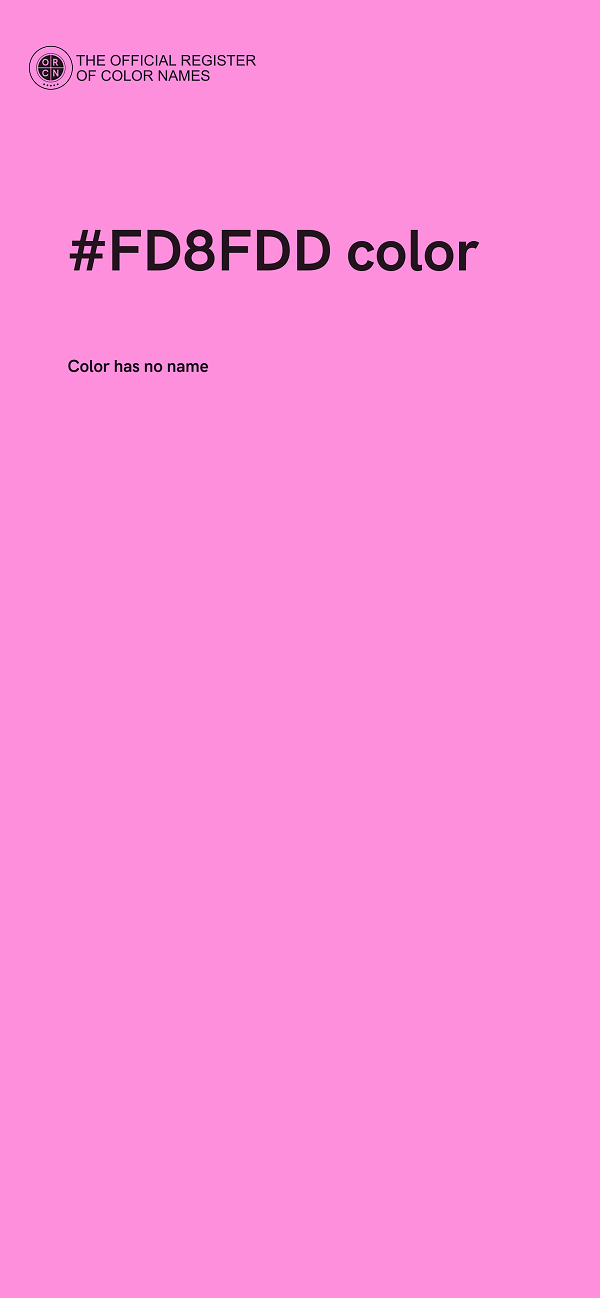 #FD8FDD color image