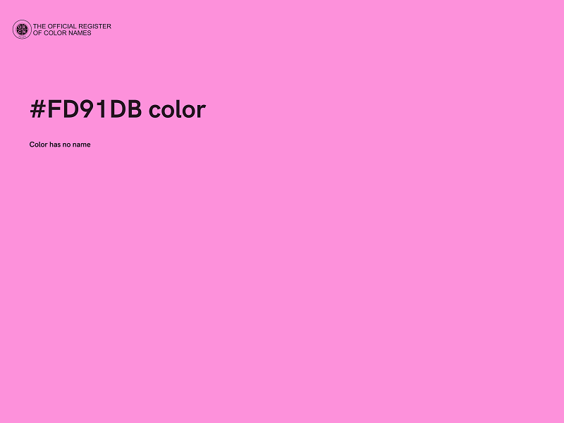 #FD91DB color image