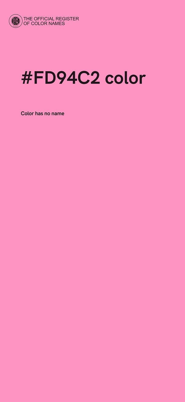 #FD94C2 color image