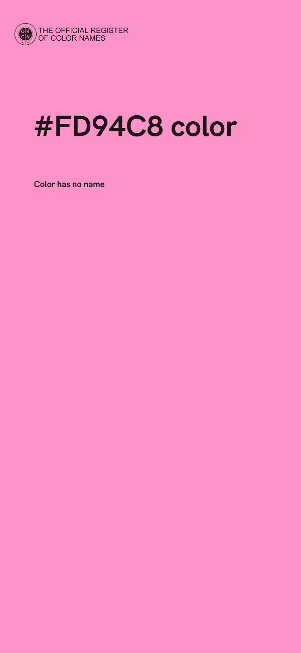 #FD94C8 color image