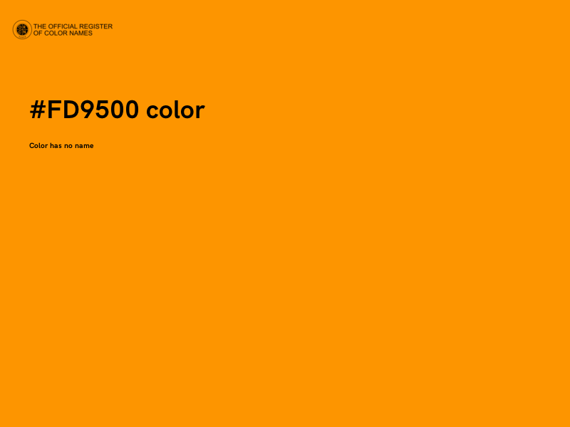 #FD9500 color image