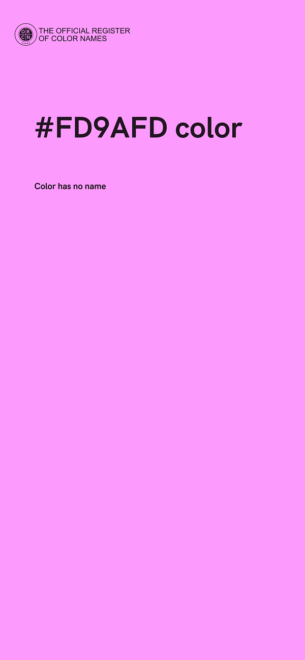 #FD9AFD color image