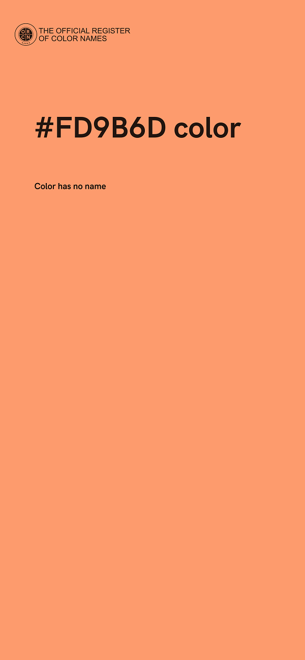 #FD9B6D color image