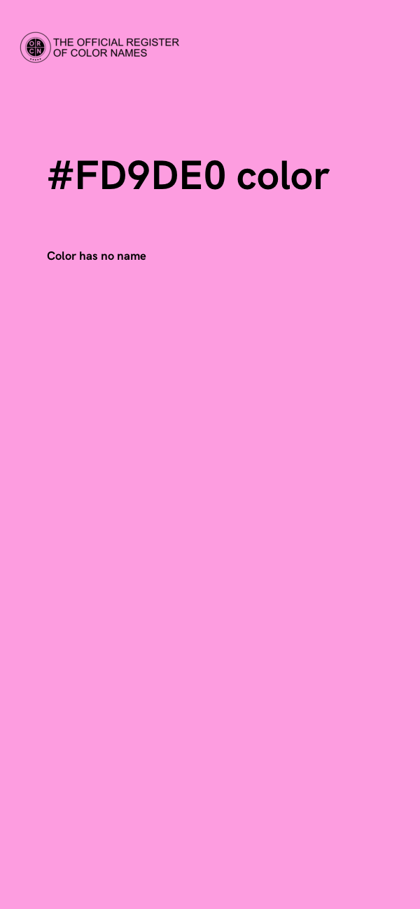 #FD9DE0 color image