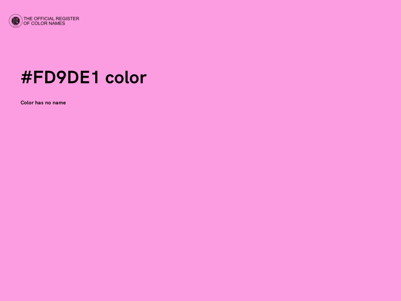 #FD9DE1 color image