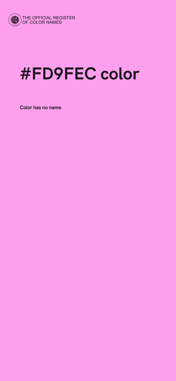 #FD9FEC color image