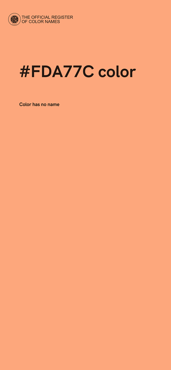 #FDA77C color image