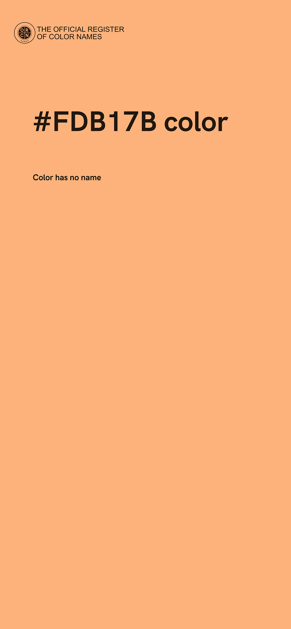 #FDB17B color image