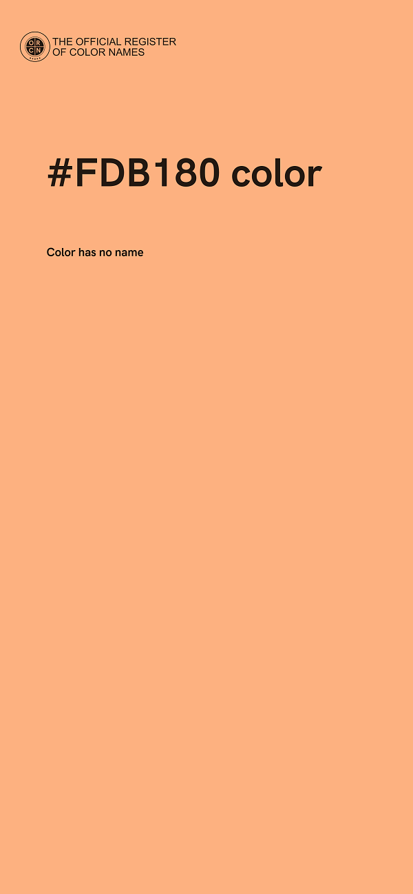 #FDB180 color image