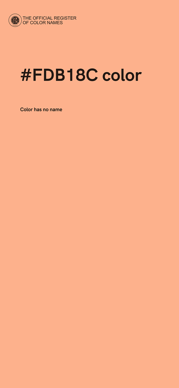 #FDB18C color image