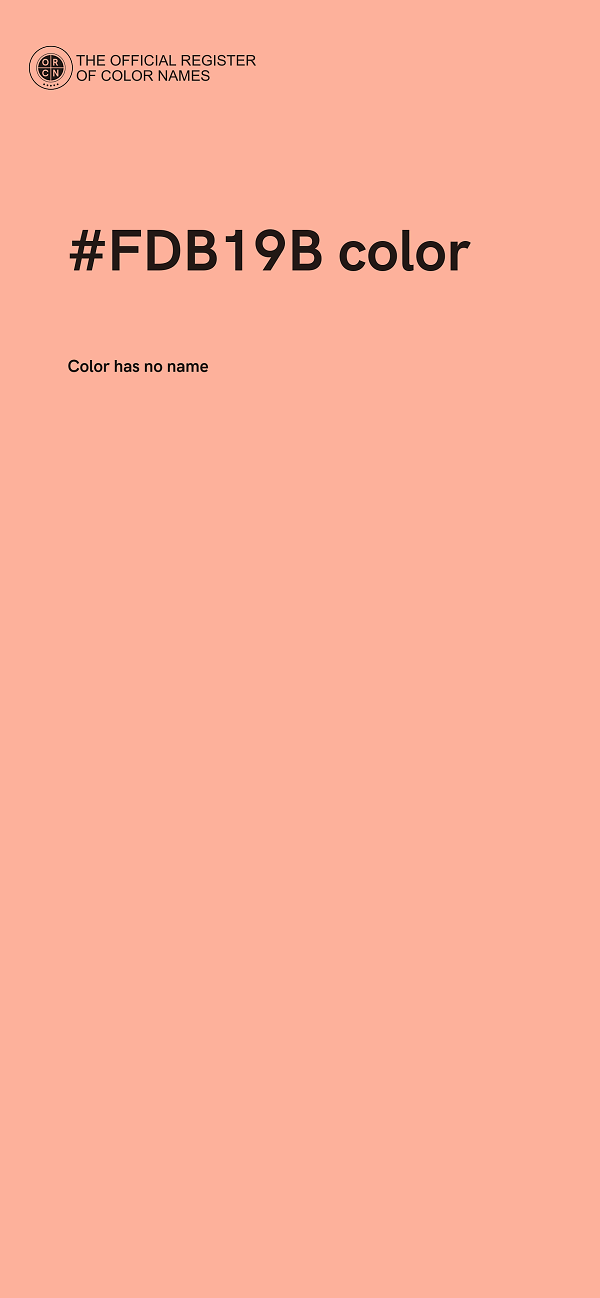 #FDB19B color image