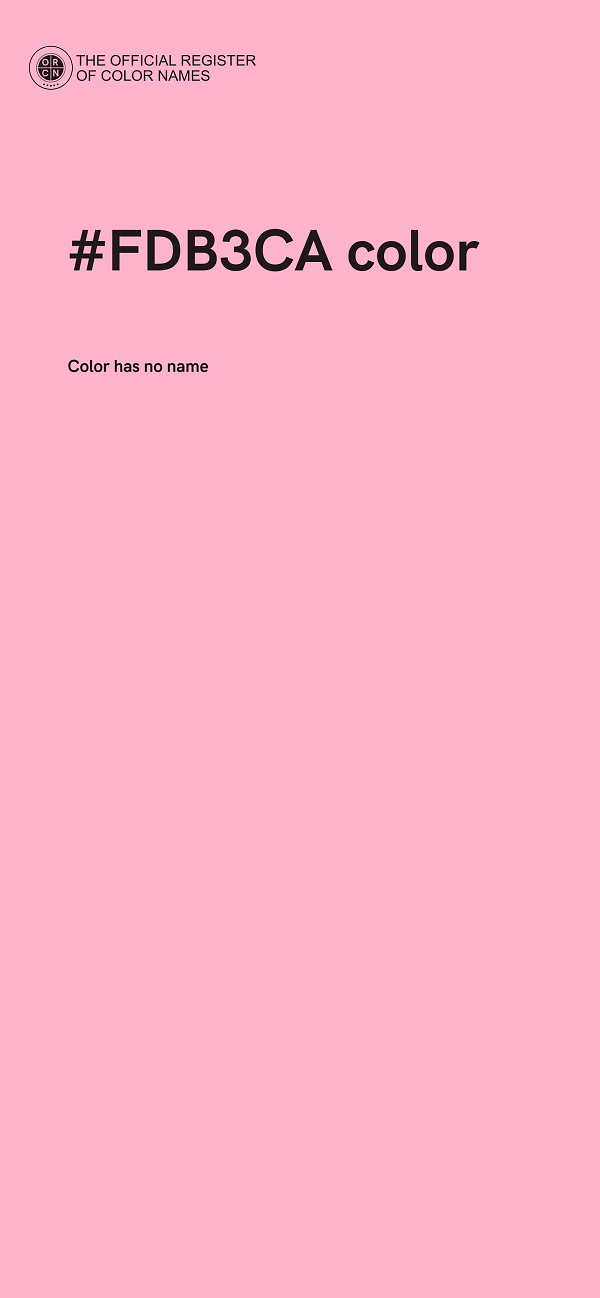 #FDB3CA color image