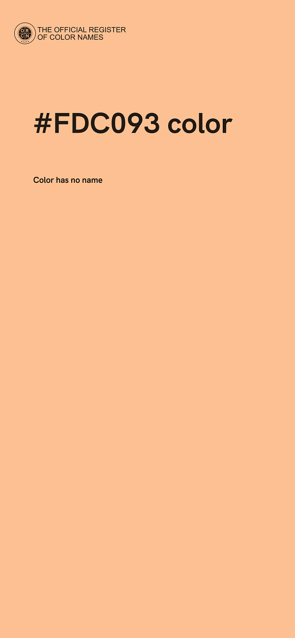 #FDC093 color image