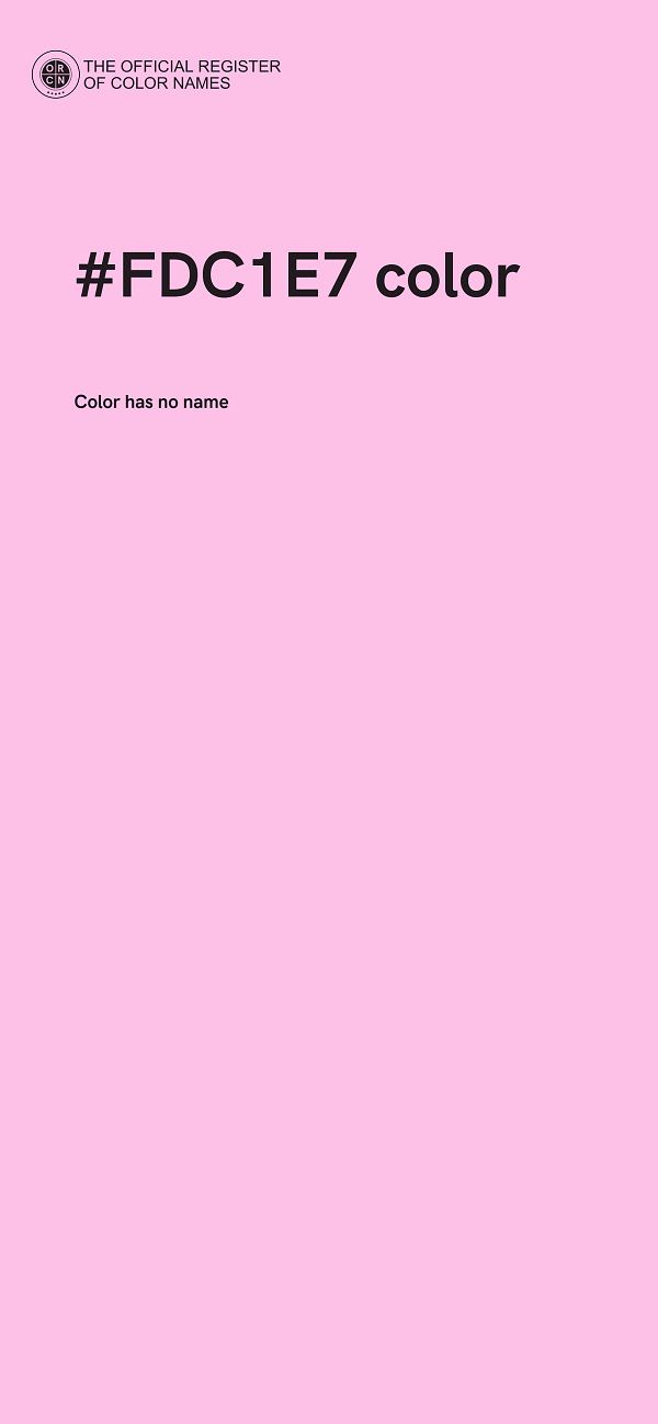 #FDC1E7 color image