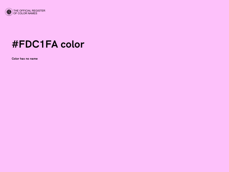 #FDC1FA color image