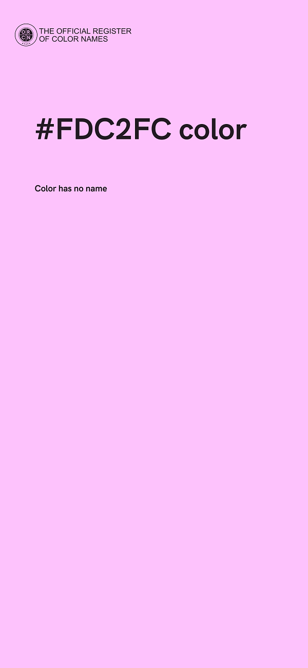 #FDC2FC color image