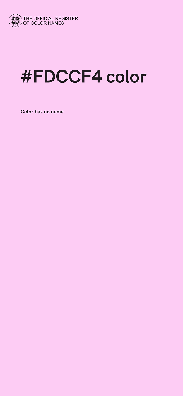 #FDCCF4 color image