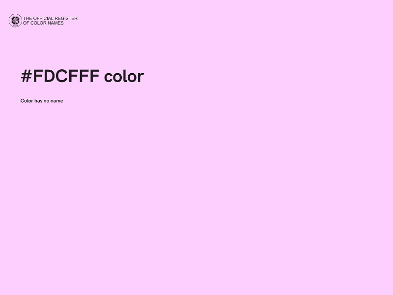 #FDCFFF color image