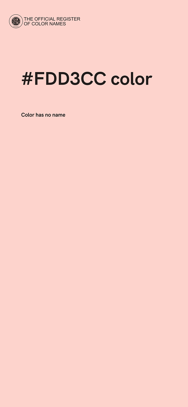 #FDD3CC color image