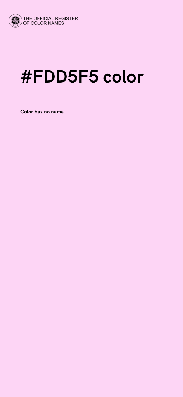 #FDD5F5 color image