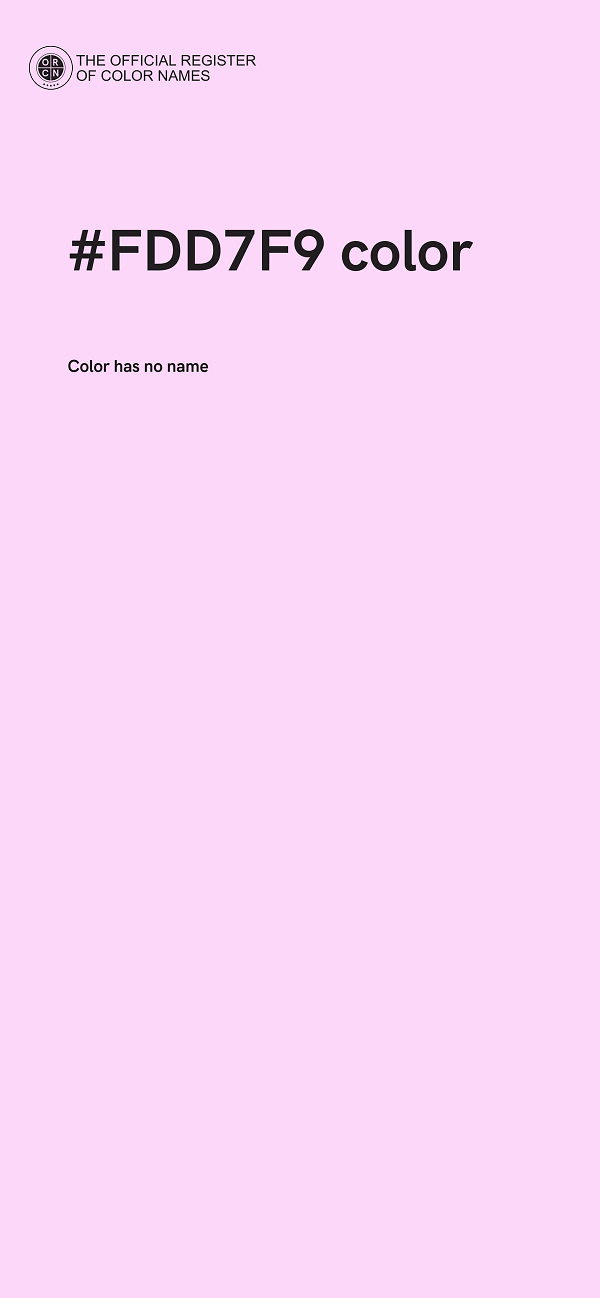 #FDD7F9 color image