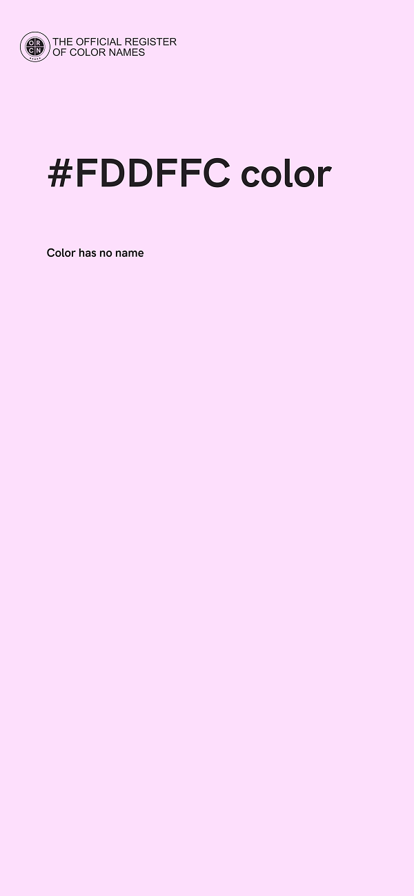 #FDDFFC color image