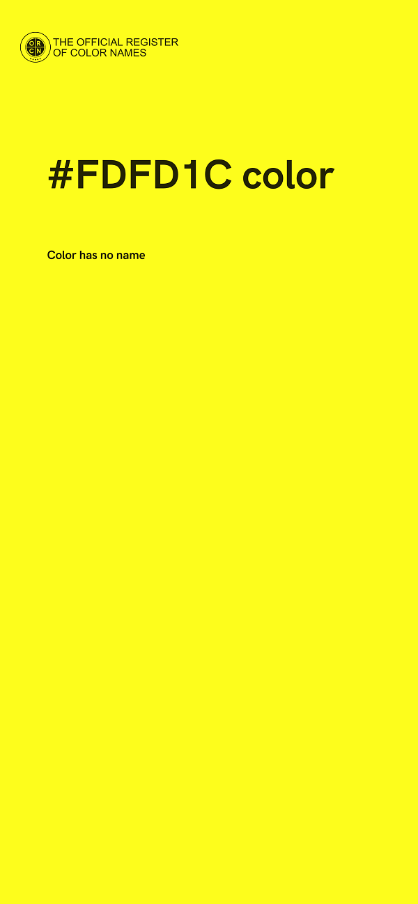 #FDFD1C color image