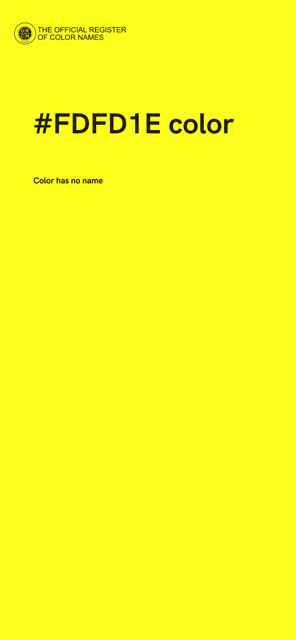 #FDFD1E color image