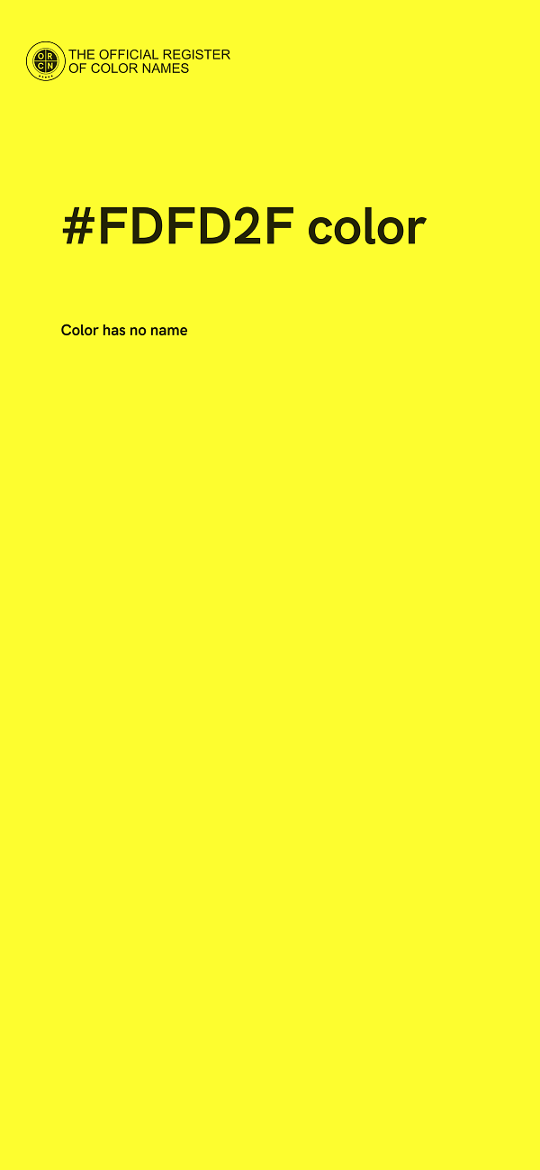 #FDFD2F color image
