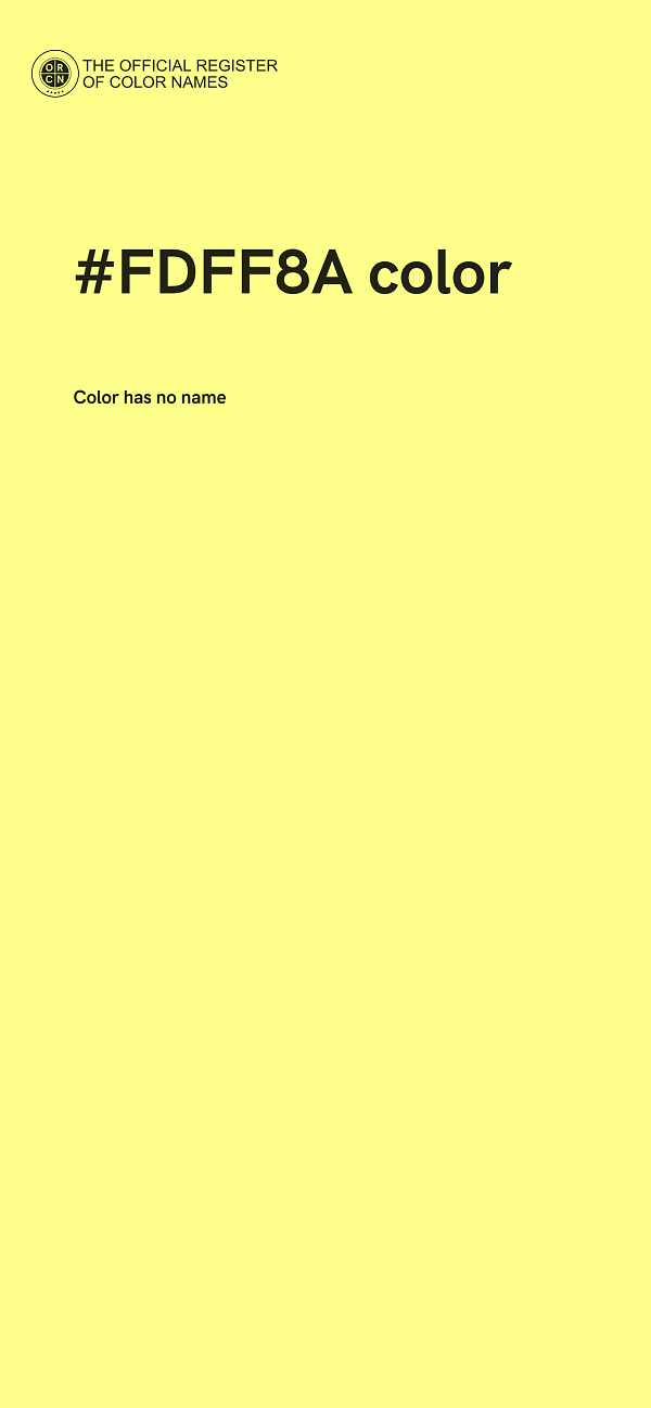 #FDFF8A color image