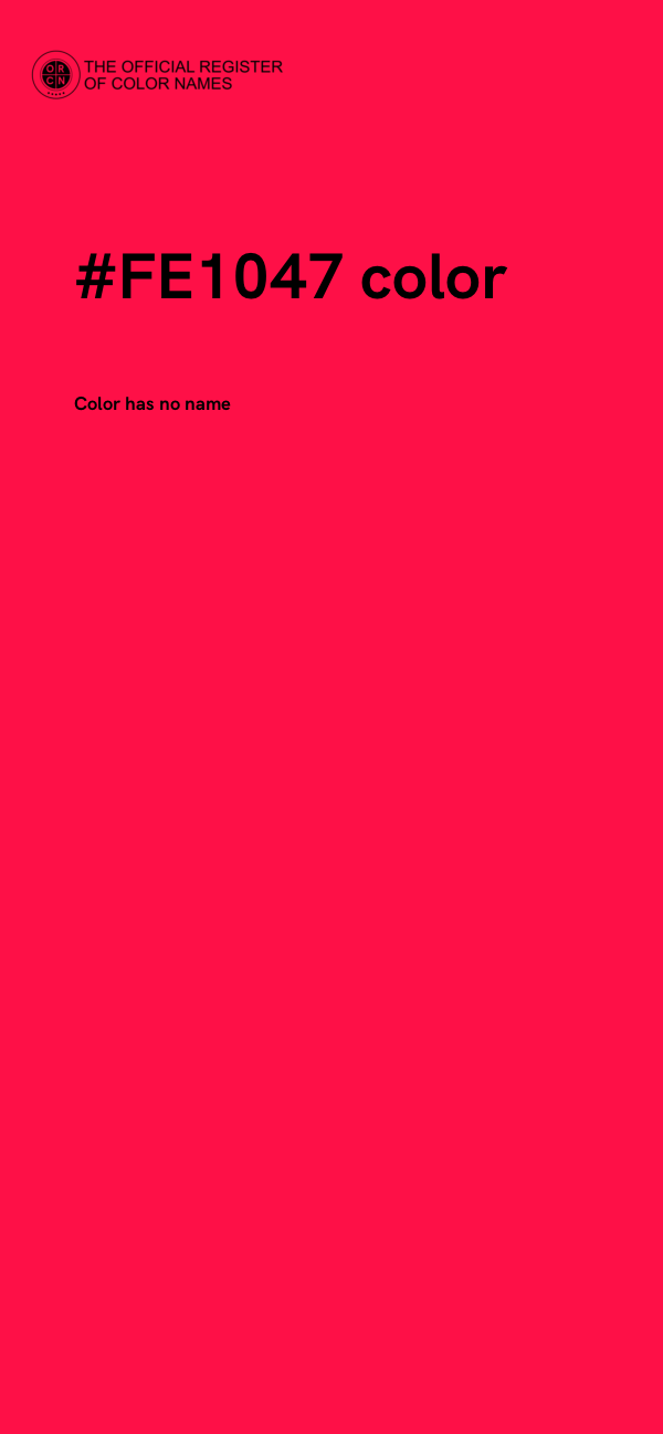 #FE1047 color image