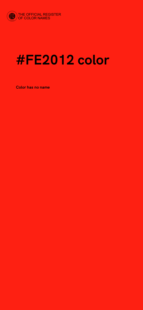 #FE2012 color image