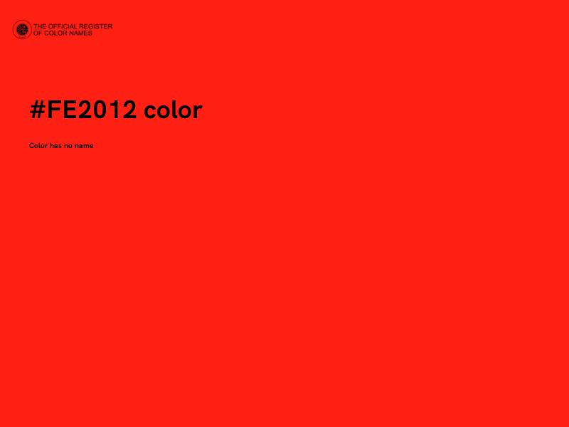 #FE2012 color image