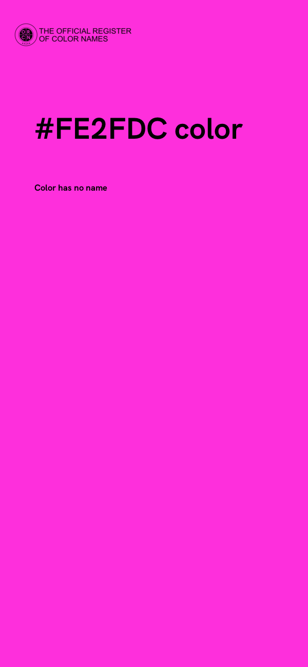 #FE2FDC color image