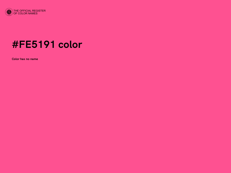 #FE5191 color image