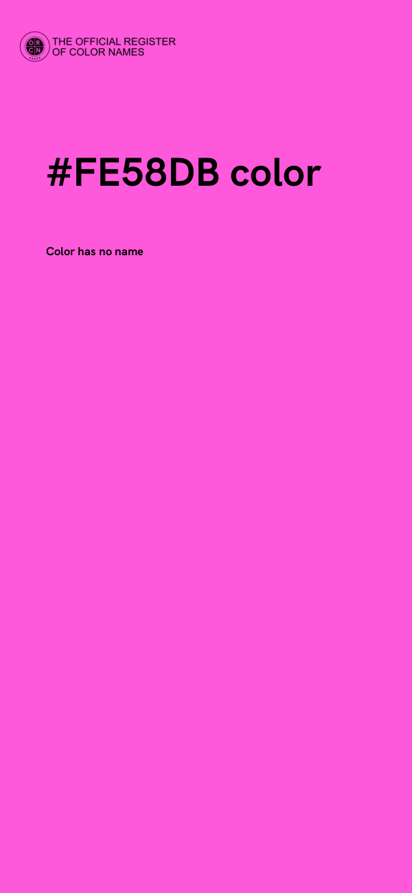 #FE58DB color image