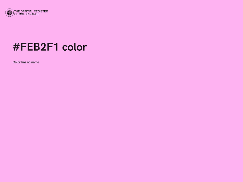 #FEB2F1 color image
