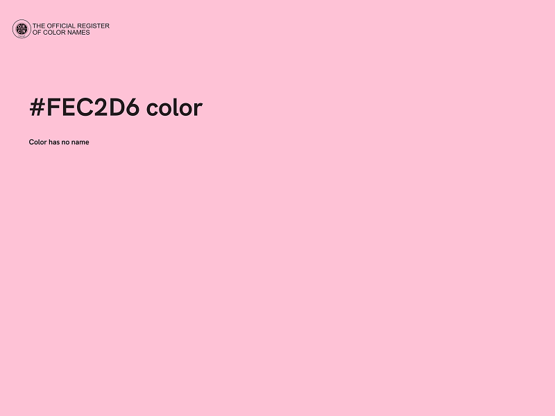 #FEC2D6 color image