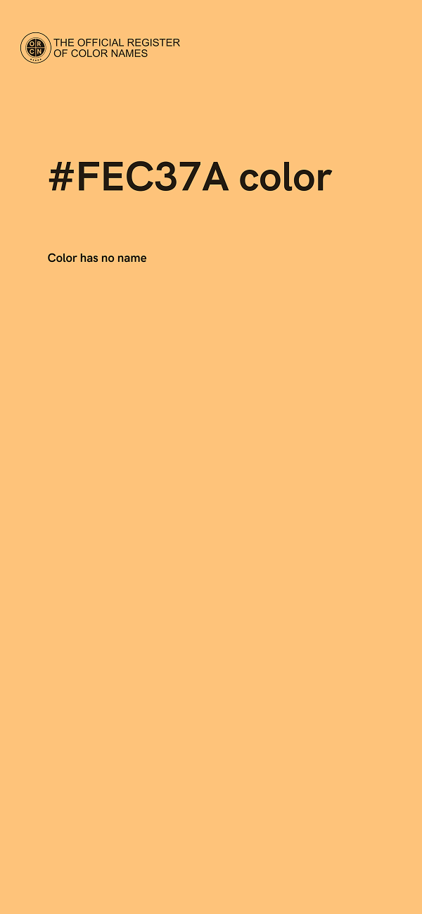 #FEC37A color image
