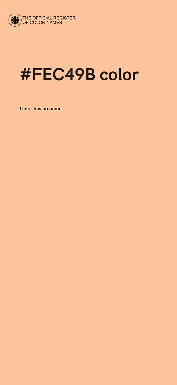 #FEC49B color image