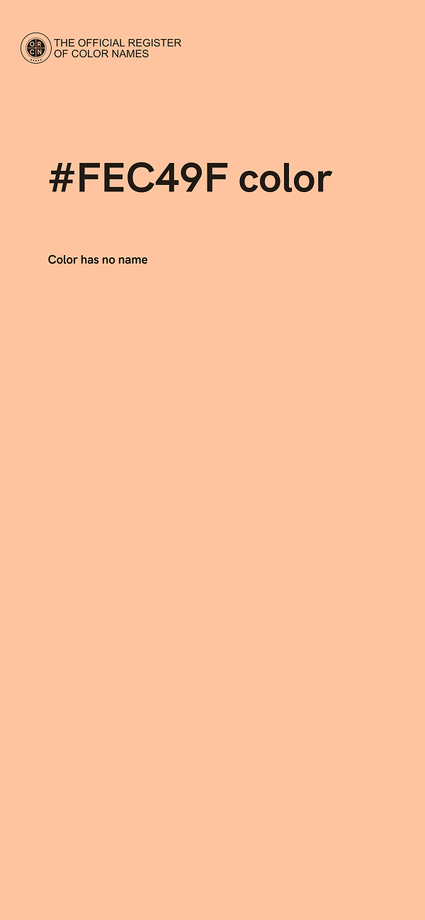 #FEC49F color image