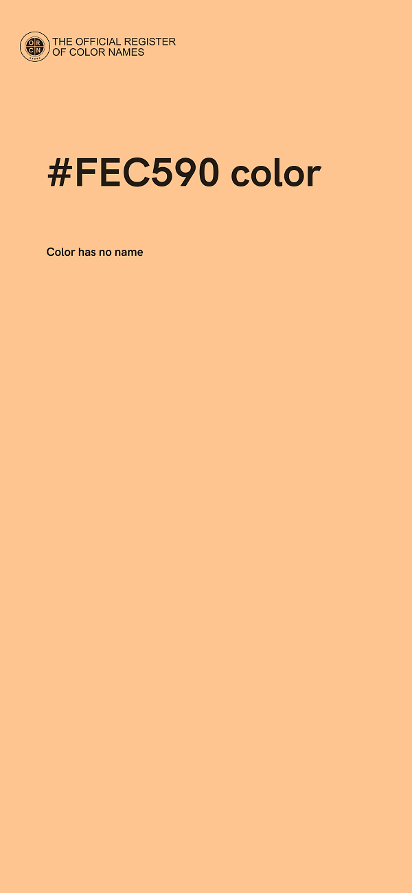 #FEC590 color image