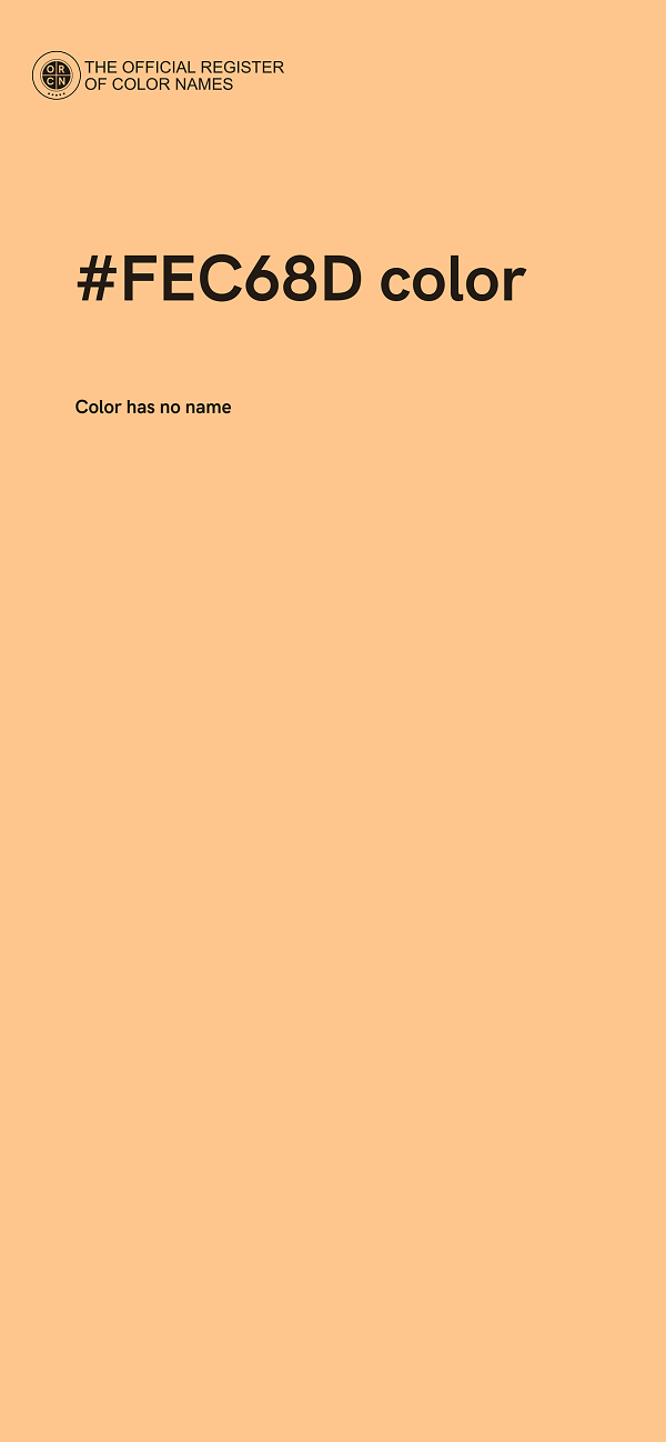 #FEC68D color image