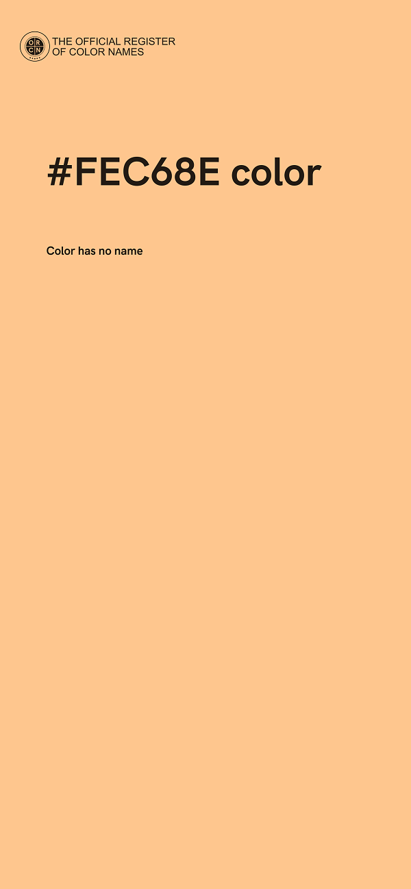 #FEC68E color image