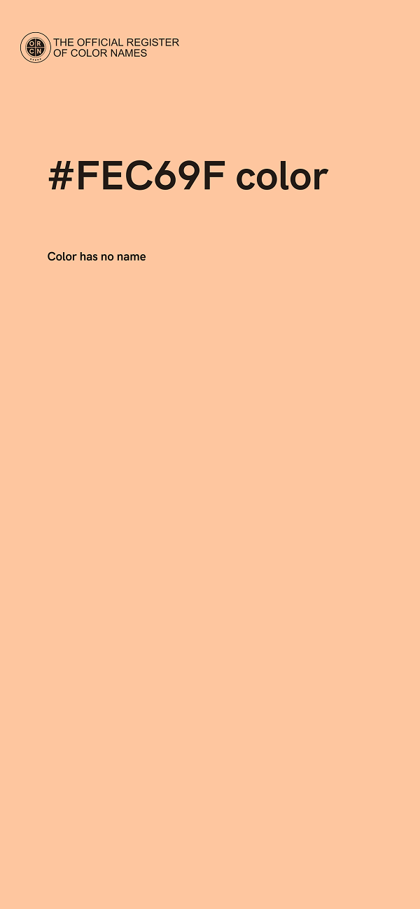 #FEC69F color image