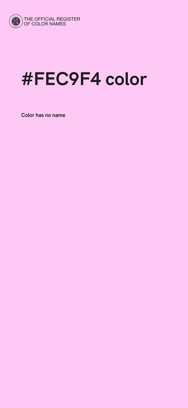 #FEC9F4 color image