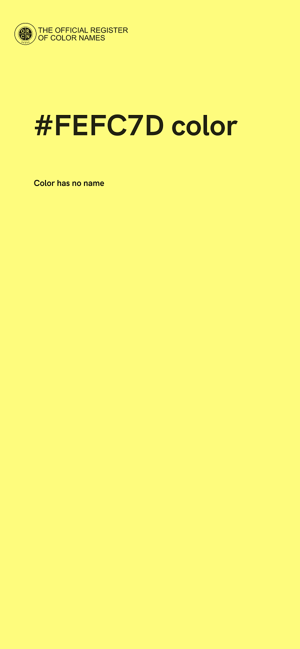 #FEFC7D color image