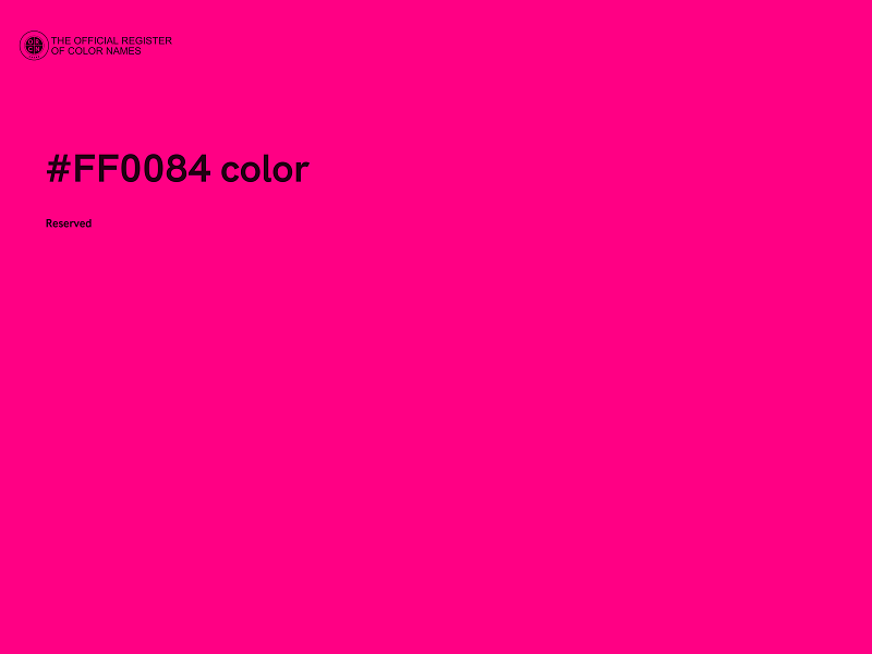 #FF0084 color image